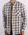 Ben Sherman Winter Madras Check Shirt Cream