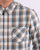 Ben Sherman Winter Madras Check Shirt Cream