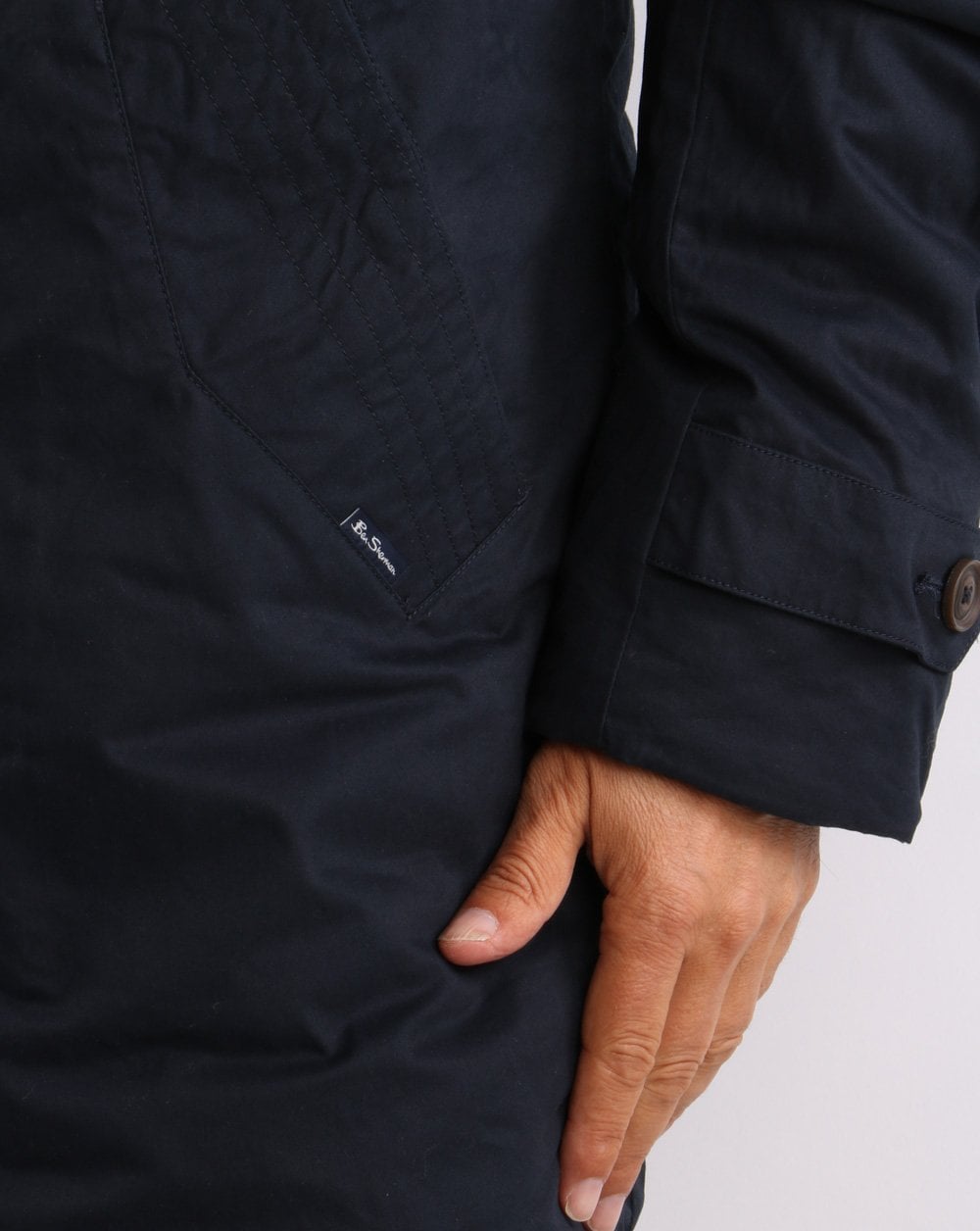 Ben Sherman Modern Parka Navy