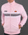 Ellesse 5 Stripe Track Top Pink