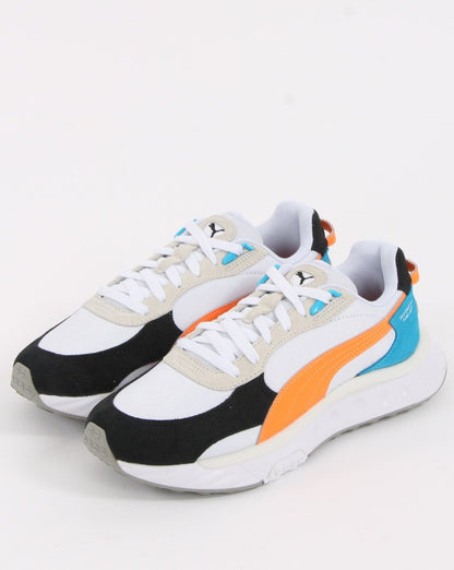 Puma Wild Rider Rollin Trainer White/Orange
