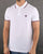 Pretty Green Barton Polo Shirt White/navy
