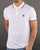 Pretty Green Barton Polo Shirt White/navy