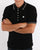 Pretty Green Waffle Polo Black