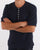 Pretty Green Waffle T-shirt Navy
