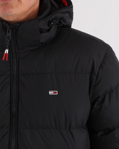 Tommy Jeans Down Parka Black