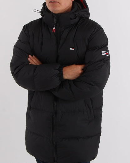 Tommy Jeans Down Parka Black
