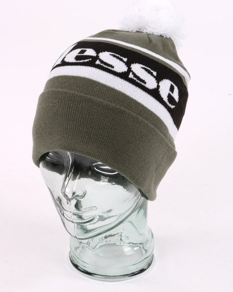 Ellesse Pajo Pom Pom Beanie Dark Green
