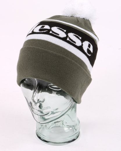 Ellesse Pajo Pom Pom Beanie Dark Green
