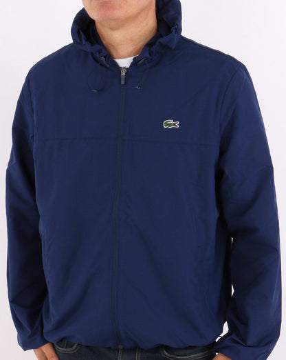 Lacoste Packable Windbreaker Navy