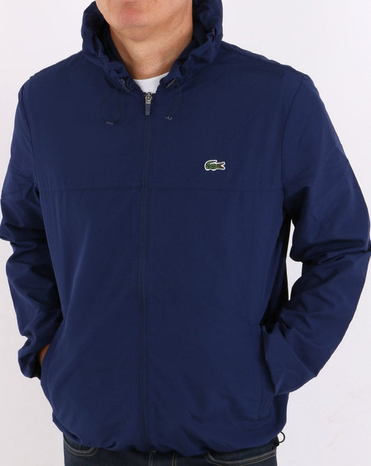 Lacoste Lacoste Packable Windbreaker Navy