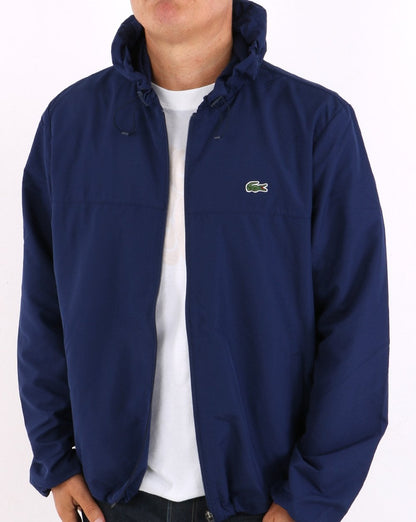 Lacoste Packable Windbreaker Navy