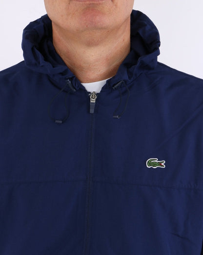 Lacoste Packable Windbreaker Navy