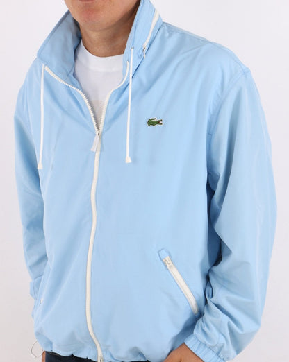 Lacoste Water Resistant Windbreaker Sky Blue