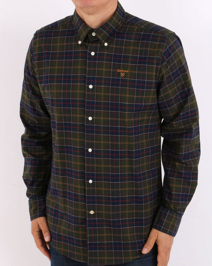 Barbour Helmside Tailored Shirt Classic Tartan