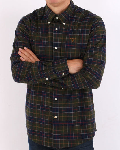 Barbour Helmside Tailored Shirt Classic Tartan