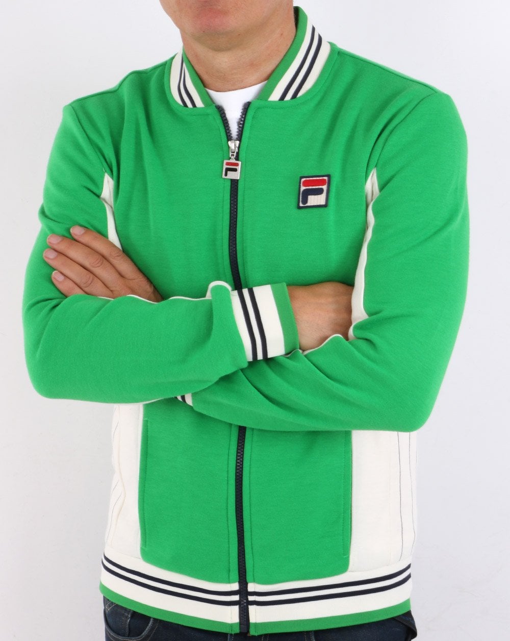 Fila Vintage Settanta Archive Track Top OG Green