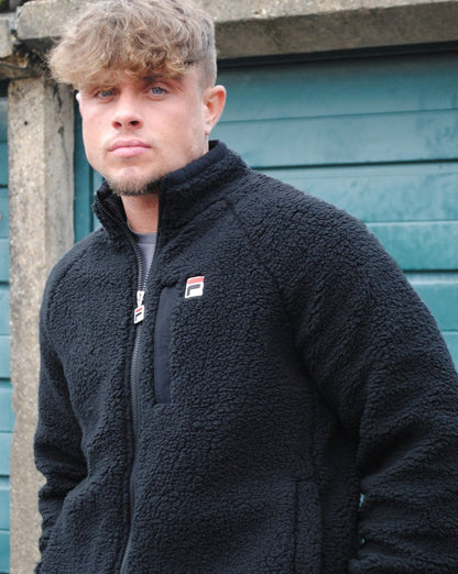 Fila Vintage Yuri Sherpa Fleece Black