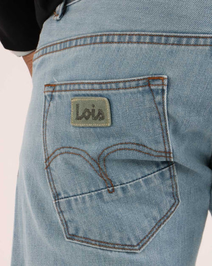Lois Sierra Regular Slim Jeans Bleach Wash