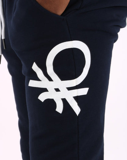 Benetton DNA Logo Jogger Navy