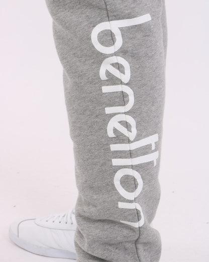 Benetton DNA Logo Jogger Grey