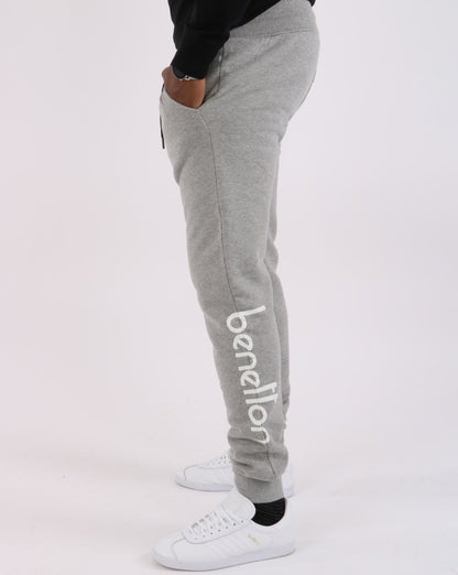 Benetton DNA Logo Jogger Grey