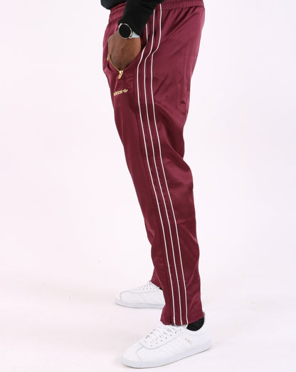 Adidas Originals Firebird Satin Track Pants Victory Crimson