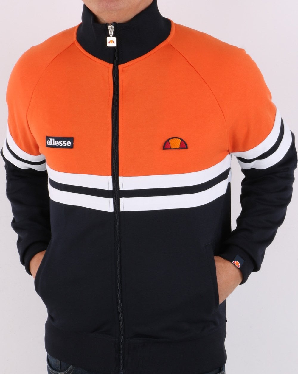 Ellesse Rimini Track Top Navy/orange