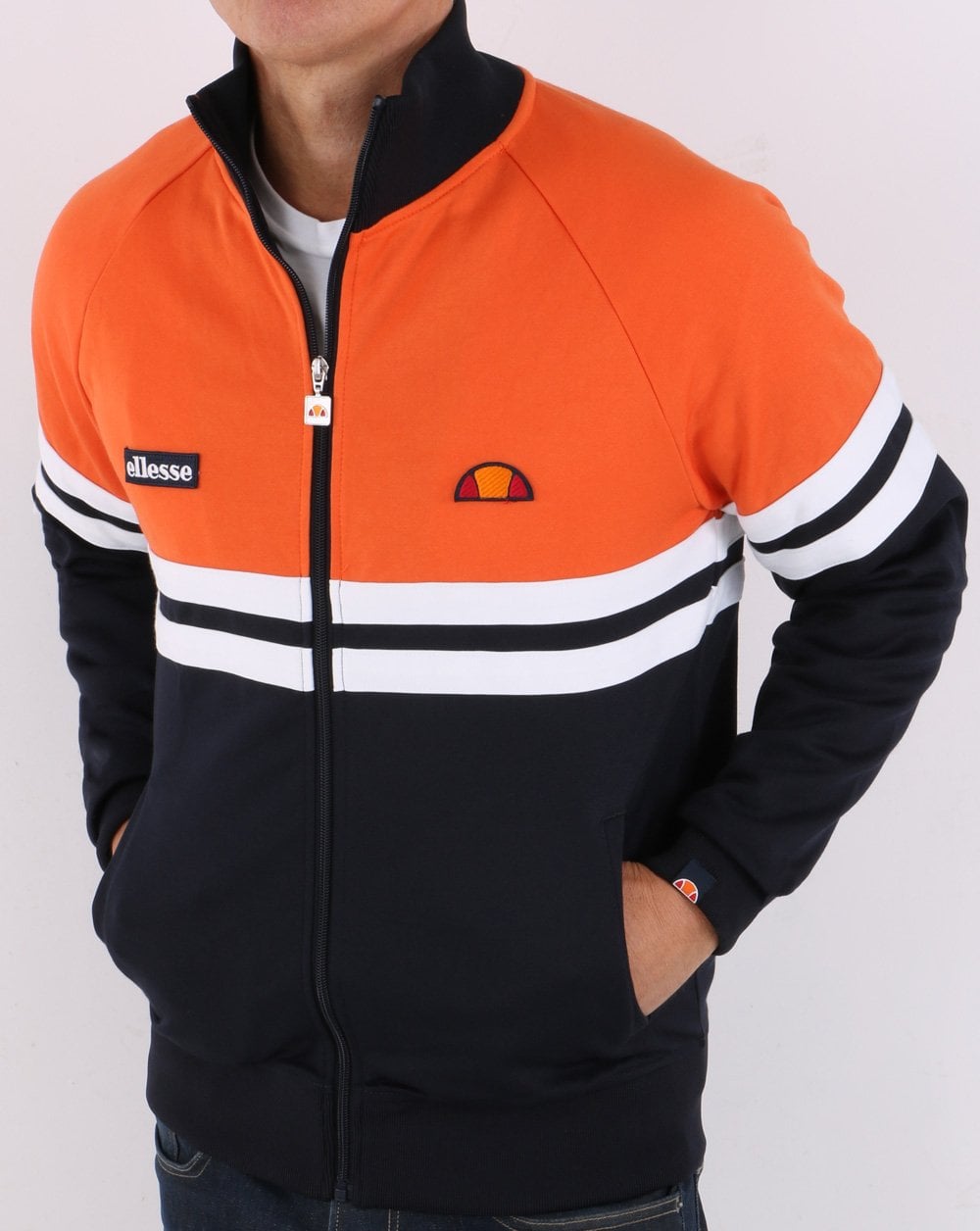 Ellesse Rimini Track Top Navy/orange