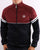 Sergio Tacchini Orion Track Top Burgundy/Navy