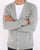 Pretty Green Knit Cardigan Grey