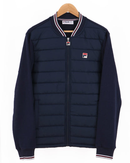 Fila Vintage Marco Puffer Jacket Navy