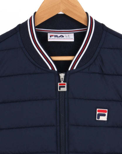 Fila Vintage Marco Puffer Jacket Navy