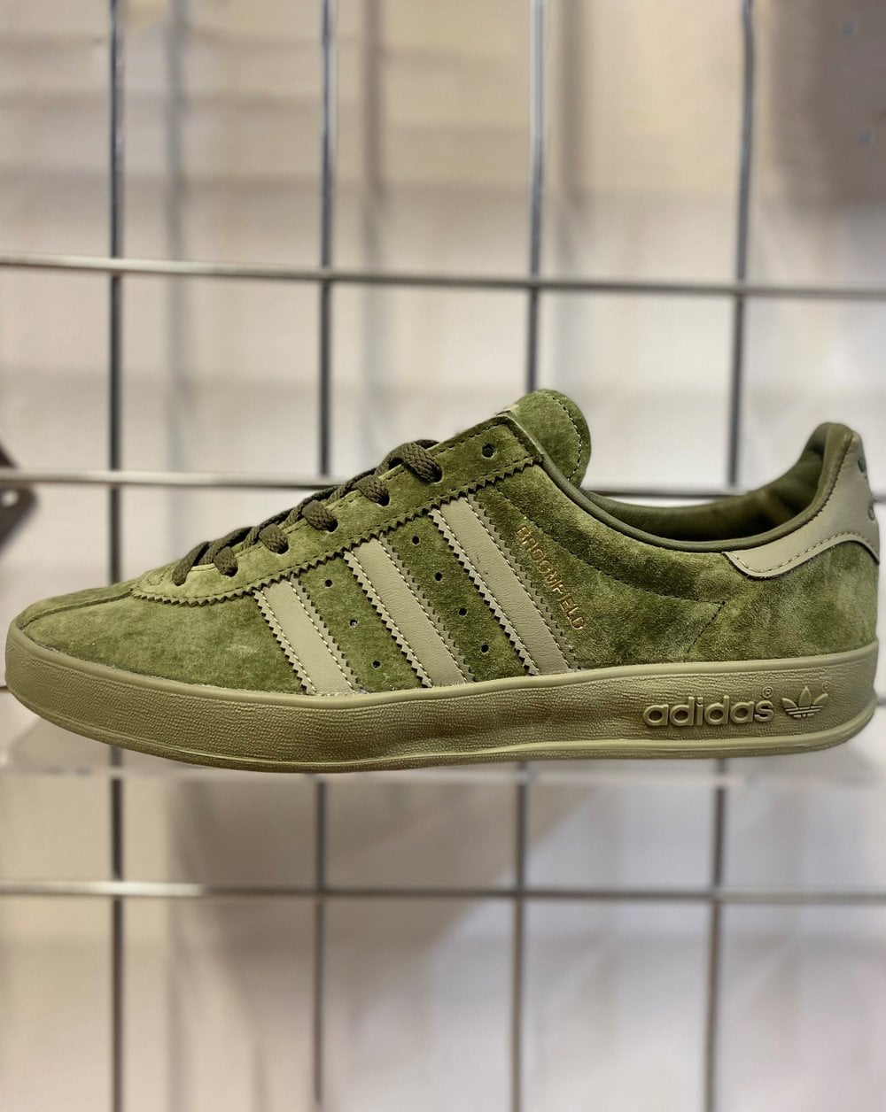 Adidas Broomfield Trainers Olive Green
