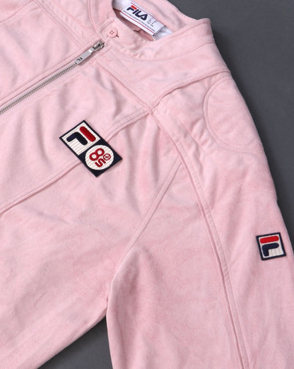 Fila Vintage Terrinda Pro Badge Track Top Powder Pink