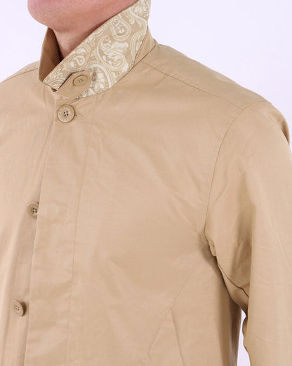 Pretty Green Langley Mac Sand