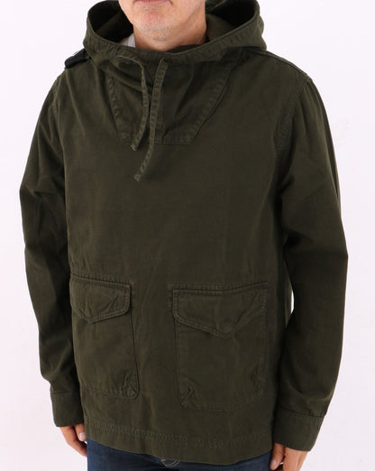 Ma.strum Overhead Hooded Smock Green