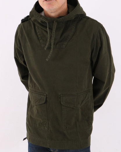 Ma.strum Overhead Hooded Smock Green