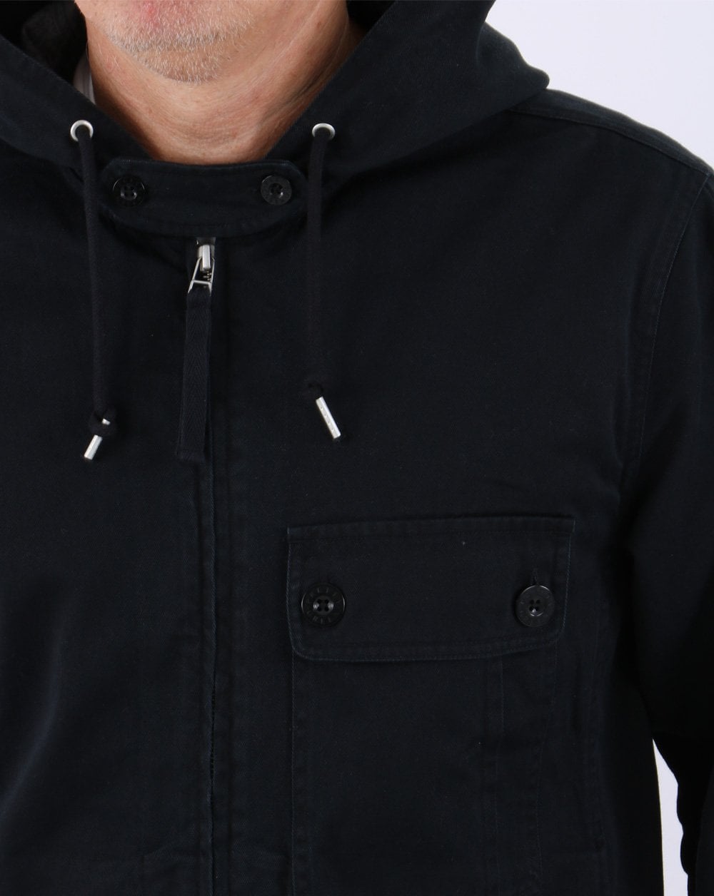 Pretty Green Sigma Cotton Jacket Black