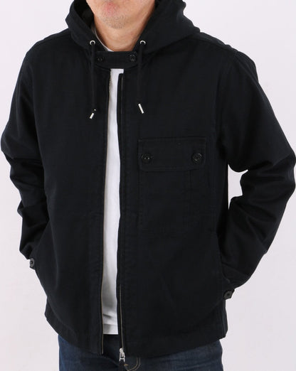 Pretty Green Sigma Cotton Jacket Black
