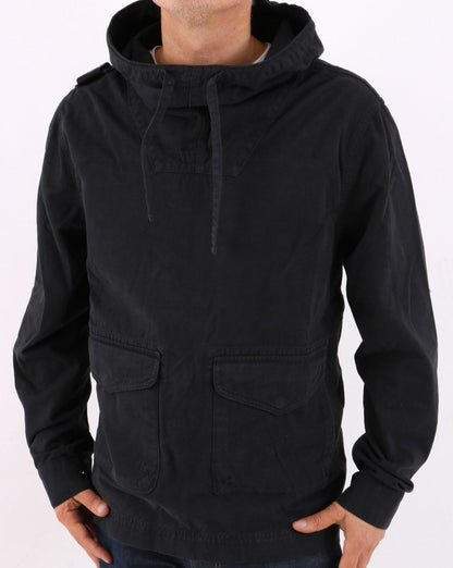 Ma.strum Overhead Hooded Smock Dark Navy