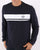 Sergio Tacchini Masters Long Sleeve T Shirt Navy/White
