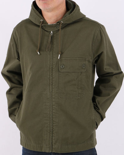 Pretty Green Sigma Cotton Jacket Khaki