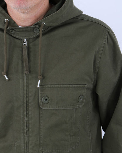 Pretty Green Sigma Cotton Jacket Khaki