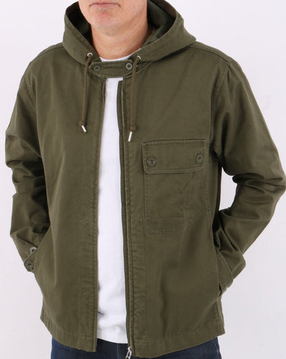 Pretty Green Sigma Cotton Jacket Khaki