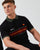 Ellesse Multi Stripe Polo Shirt Black