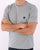 Pretty Green Altair Organic T-shirt Grey