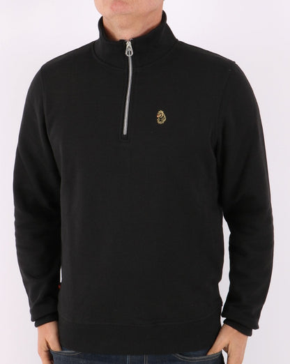 Luke Sport Sydney 1/4 Zip Sweatshirt Black