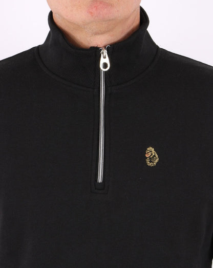 Luke Sport Sydney 1/4 Zip Sweatshirt Black
