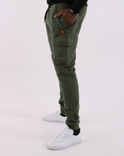 Ellesse Cargo Track Pants Dark Green